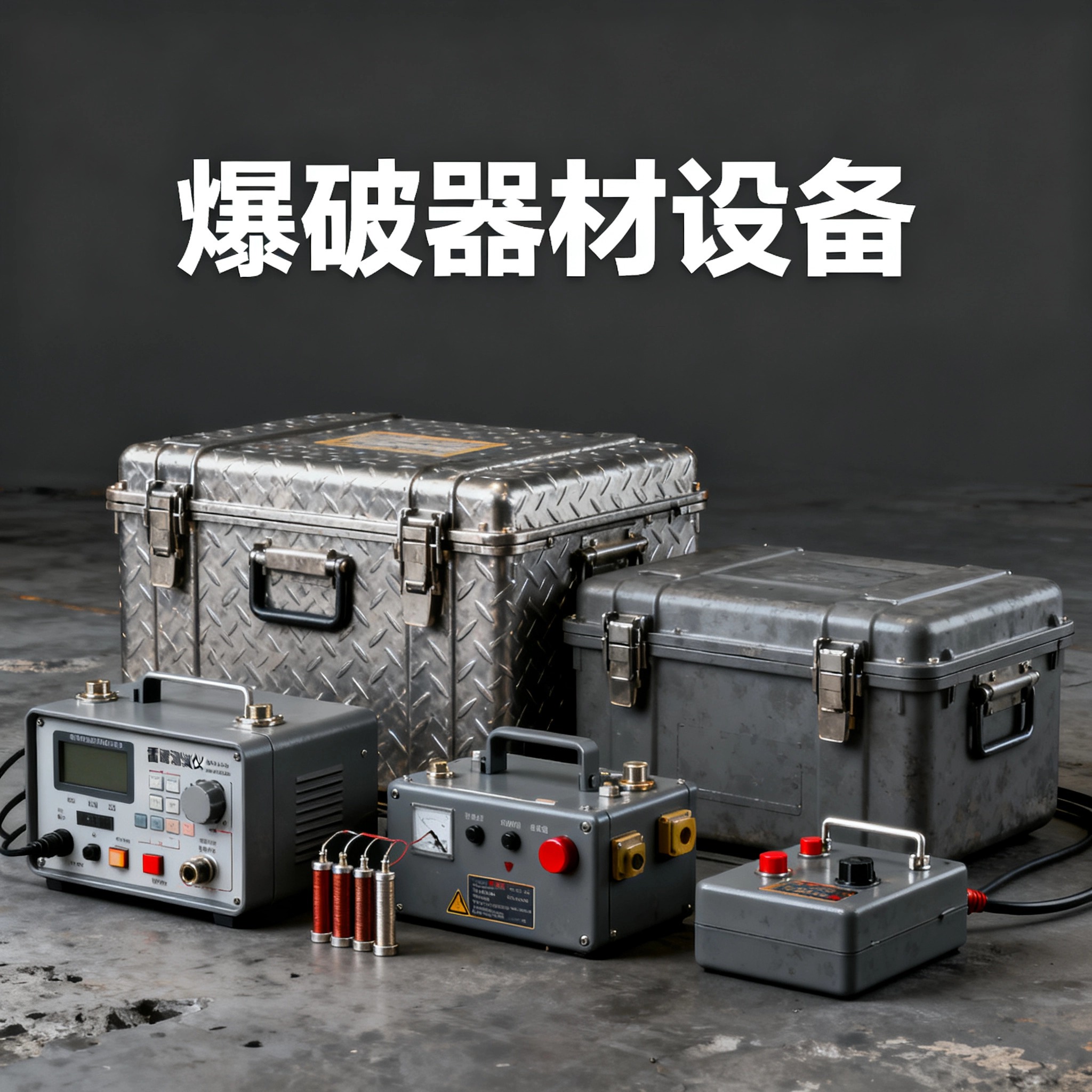 四子王爆破工程师的“兵器库”：常用器材一册通